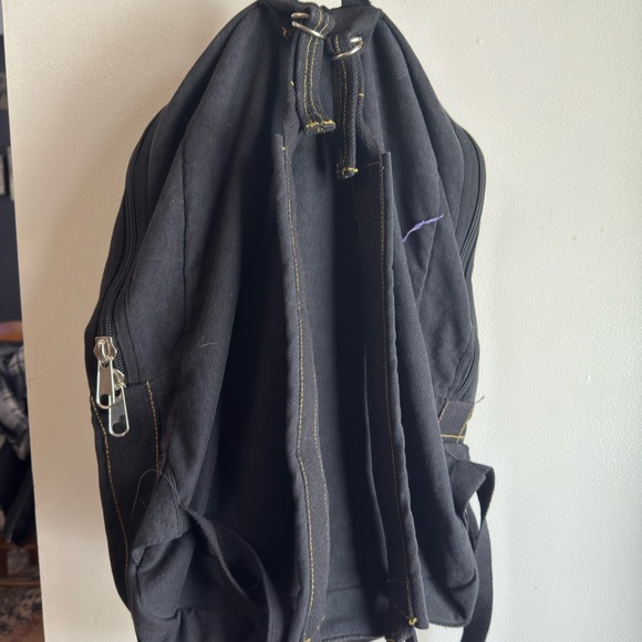 Navy Flight Canvas Backpack - Picture 4 of 8